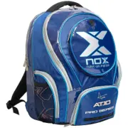 Nox AT10 Padel Backpack Blå – padeltasker hos Padelshoppen.com