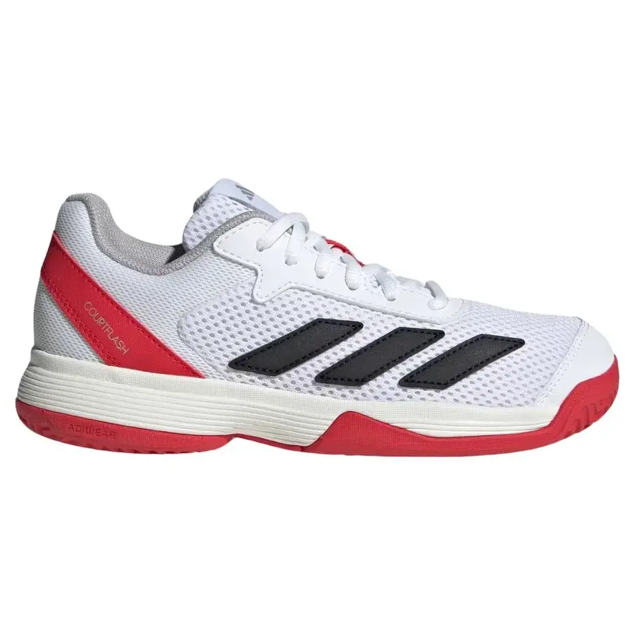 Adidas Courtflash Kids Cloud White – tennissko hos Tennisshoppen.dk