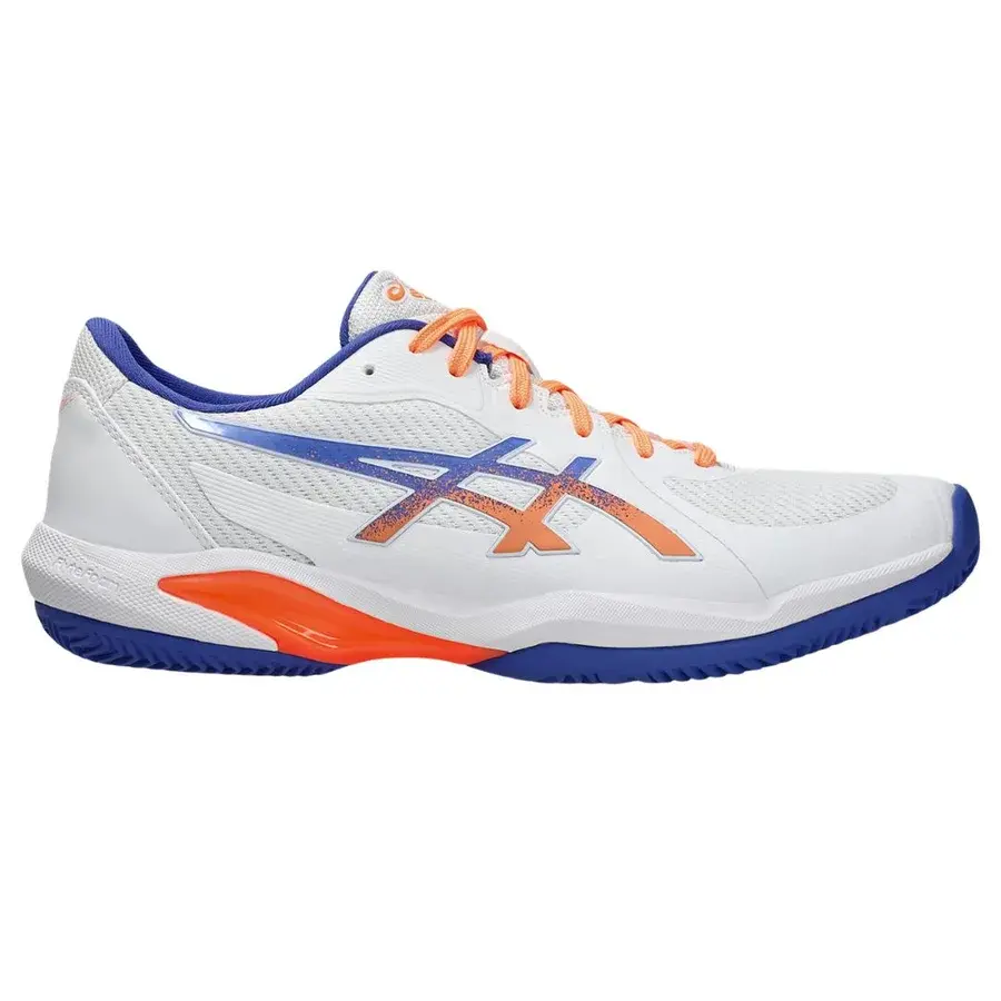 Asics Solution Swift FF 2 Padel White/Dark Cobalt – ketchersko hos Padelshoppen.com