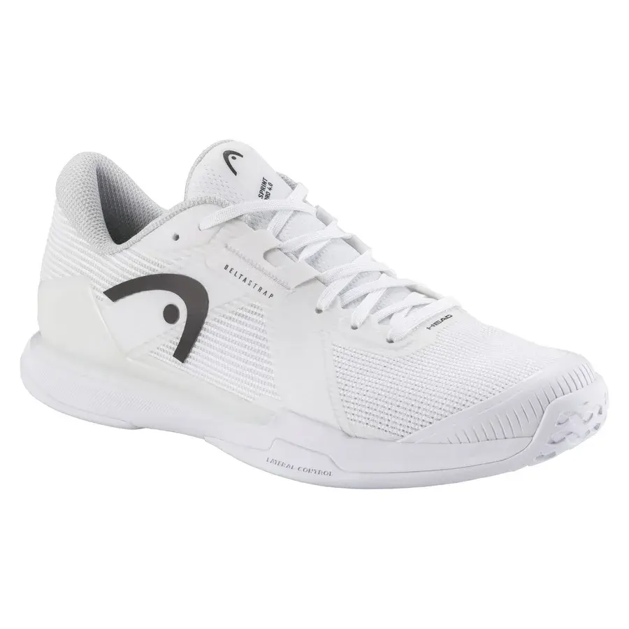 Head Sprint Pro 4.0 White/Black – tennissko hos Tennisshoppen.dk