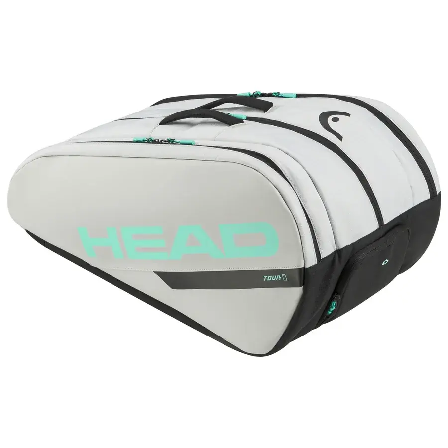 Head Tour Padel Bag L Ceramic/Teal – padeltasker hos Padelshoppen.com