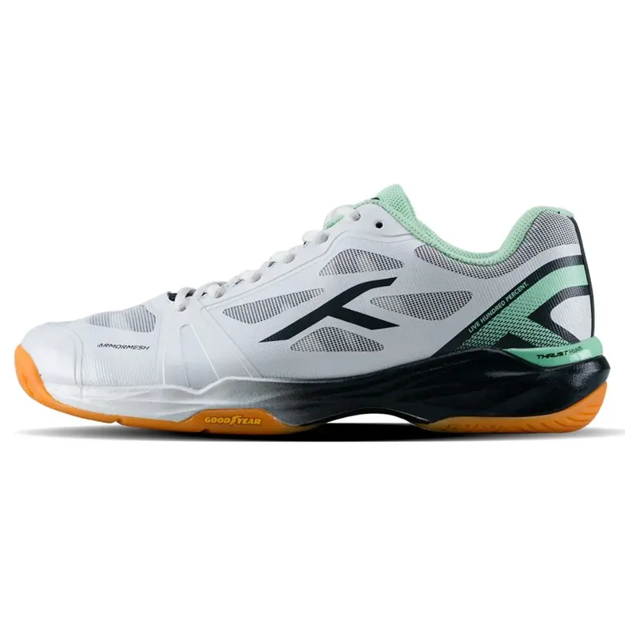 Hundred Phenom White/Green – badmintonsko hos Badmintonshoppen.dk