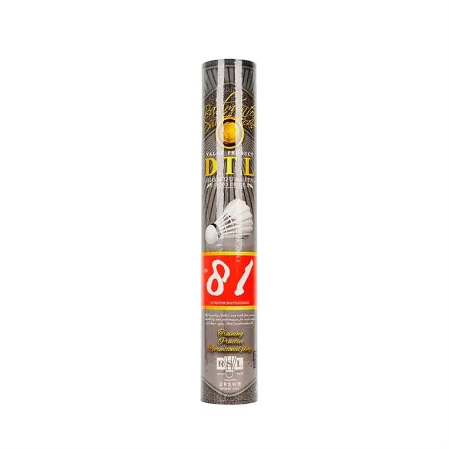 RSL DTL 81 12 stk. – fjerbolde hos Badmintonshoppen.dk