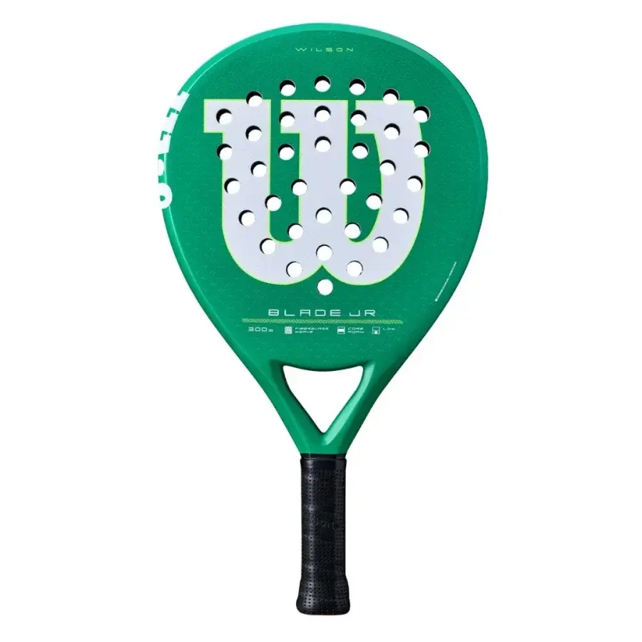 Wilson Blade Junior V4 Padelbat (Bright Green) – padelbat hos Padellife