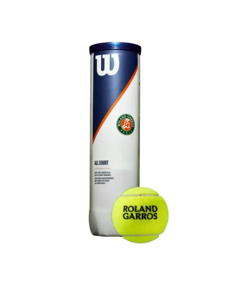 Wilson Roland Garros All Court 4 Tennisbolde (4 stk.) – tennisbolde hos Racketlife