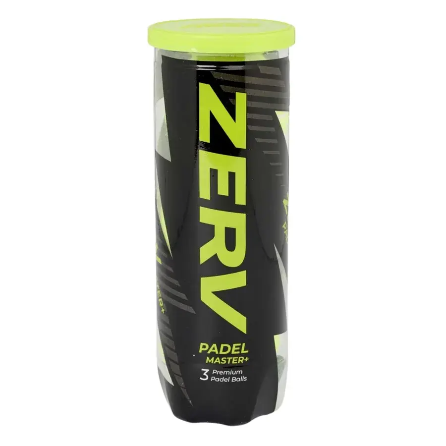 ZERV Padel Master+ 3 stk. – padelbolde hos Padelshoppen.com